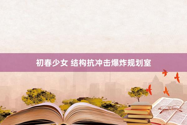 初春少女 结构抗冲击爆炸规划室